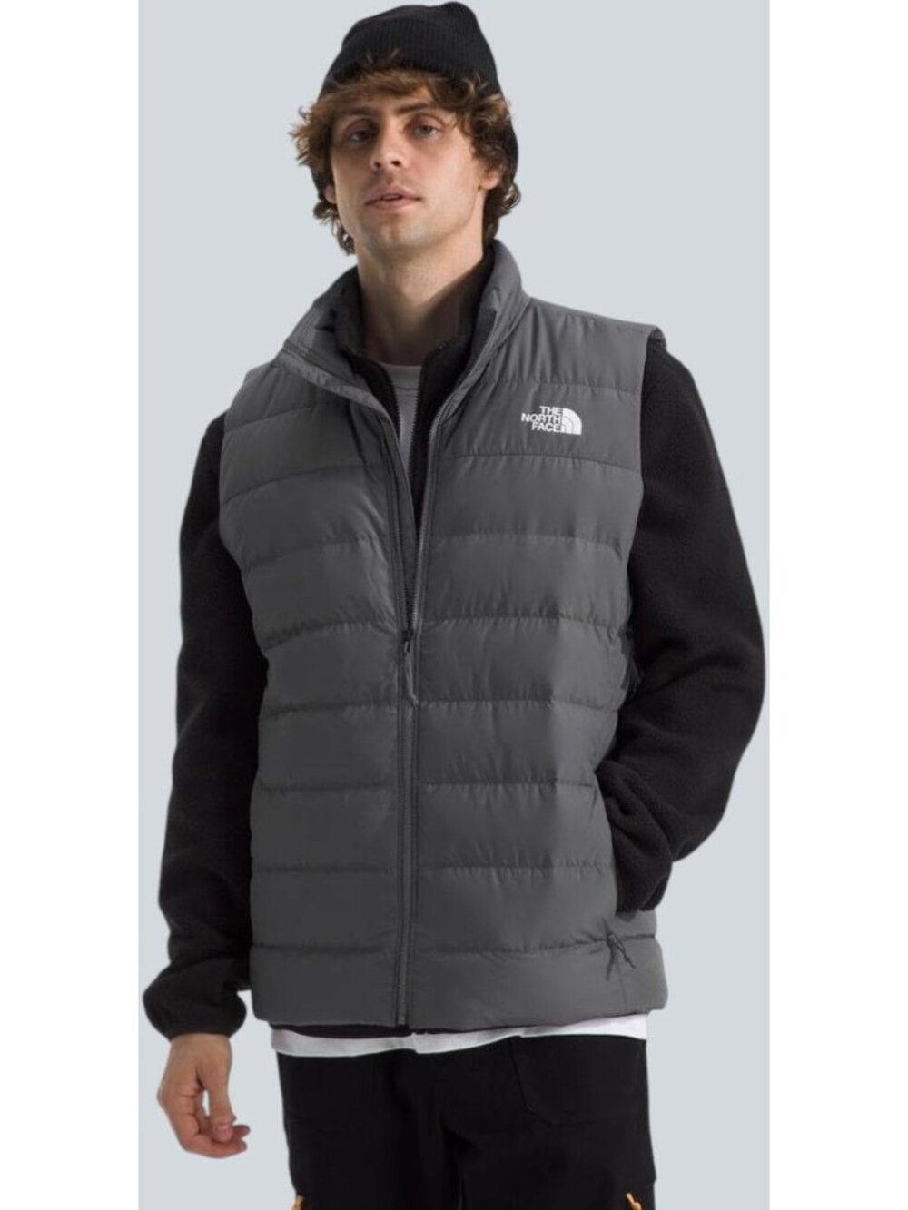 The North Face Aconcagua 3 Insulated Vest Men’s XL Gray NWT Down Puffer Gorpcore - Picture 5 of 9